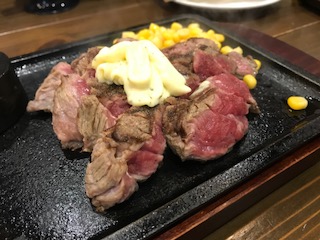 池谷牛肉店：ステーキ