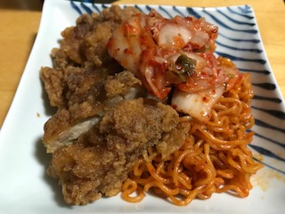 ヤンニョムチキン麺
