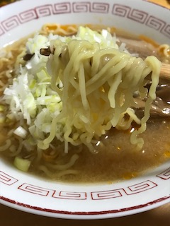 ミソラーメン　麺