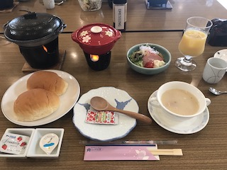 ホテル朝食洋食